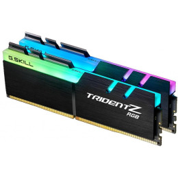 Модуль памяти для компьютера DDR4 16GB (2x8GB) 3600 MHz TridentZ RGB Black G.Skill (F4-3600C19D-16GT фото 2