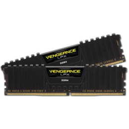 Модуль памяти для компьютера DDR4 16GB (2x8GB) 3600 MHz Vengeance LPX Black Corsair (CMK16GX4M2D3600 фото 2