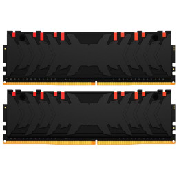 Модуль пам'яті для комп'ютера DDR4 16GB (2x8GB) 4600 MHz FURY Renegade RGB Black Kingston Fury фото 2