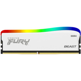 Модуль памяти для компьютера DDR4 16GB 3200 MHz Beast White RGB SE Kingston Fury (ex.HyperX) (KF432C фото 1