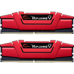 Модуль памяти для компьютера DDR4 32GB (2x16GB) 3000 MHz Ripjaws V Red G.Skill (F4-3000C16D-32GVRB) фото 1