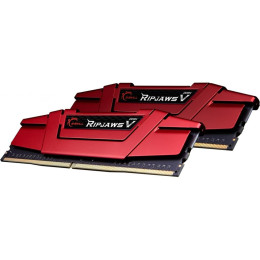 Модуль памяти для компьютера DDR4 32GB (2x16GB) 3000 MHz Ripjaws V Red G.Skill (F4-3000C16D-32GVRB) фото 2