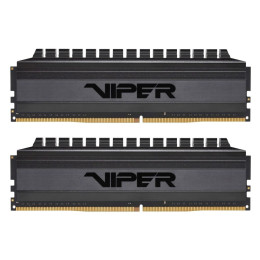 Модуль памяти для компьютера DDR4 32GB (2x16GB) 3000 MHz Viper 4 Blackout Patriot (PVB432G300C6K) фото 1