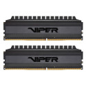 Модуль пам'яті для комп'ютера DDR4 32GB (2x16GB) 3000MHz Viper 4 Blackout Patriot (PVB432G300C6K)