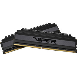 Модуль пам'яті для комп'ютера DDR4 32GB (2x16GB) 3200MHz Viper 4 Blackout Patriot (PVB432G320C6K) фото 2