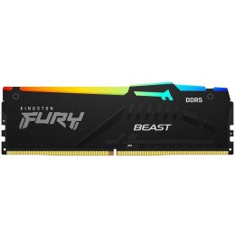 Модуль пам'яті для комп'ютера DDR5 16GB (2x8GB) 5200 MHz FURY Beast RGB Kingston Fury фото 2