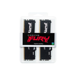 Модуль памяти для компьютера DDR5 32GB (2x16GB) 4800 MHz Beast Kingston Fury (ex.HyperX) (KF548C38BB фото 2