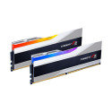 Модуль памяти для компьютера DDR5 32GB (2x16GB) 5600 MHz Trident Z5 RGB Silver G.Skill (F5-5600J3636