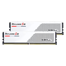 Модуль пам'яті для комп'ютера DDR5 32GB (2x16GB) 6000 MHz Ripjaws S5 White G.Skill (F5-6000J3238F16GX фото 1
