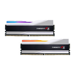 Модуль памяти для компьютера DDR5 32GB (2x16GB) 6000 MHz Trident Z5 NEO RGB Silver G.Skill (F5-6000J фото 1