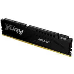 Модуль пам'яті для комп'ютера DDR5 32GB 4800 МГц Beast Black Kingston Fury (ex.HyperX) (KF548C38BB-32 фото 2