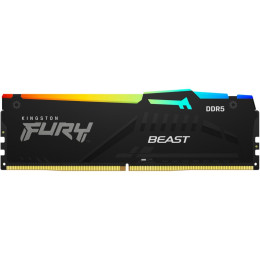 Модуль пам'яті для комп'ютера DDR5 32GB 5200 МГц Beast RGB EXPO Kingston Fury (ex. HyperX) (KF552C36BB фото 1