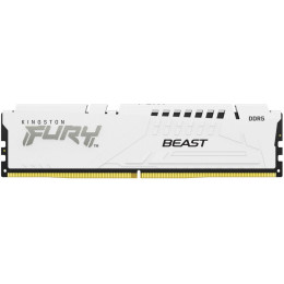Модуль пам'яті для комп'ютера DDR5 32GB 6000 MHz Beast EXPO White Kingston Fury (ex. HyperX) (KF560C36 фото 1