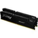 Модуль пам'яті для комп'ютера DDR5 64GB (2x32GB) 6000 МГц Beast Black XMP Kingston Fury (ex.HyperX) (
