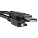 Дата кабелю USB 2.0 AM to Mini 5P 1.5m PowerPlant (KD00AS1244)