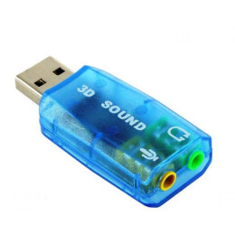Звукова плата Atcom USB-sound card (5.1) 3D sound (Windows 7 ready) (7807) фото 1