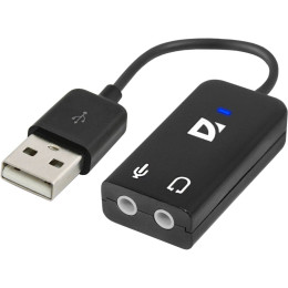 Звуковая плата Defender Audio USB 2х3,5mm jack (63002) фото 1