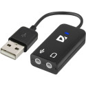 Звукова плата Defender Audio USB 2х3, 5mm jack (63002)