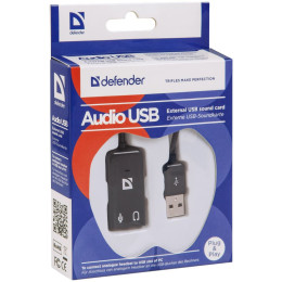 Звуковая плата Defender Audio USB 2х3,5mm jack (63002) фото 2