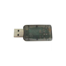 Звуковая плата Dynamode USB 6(5.1) 3D RTL dark gray (USB-SOUNDCARD2.0 black) фото 2