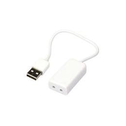 Звукова плата Dynamode USB 8(7.1) каналів 3D RTL (USB-SOUND7-WHITE) фото 2