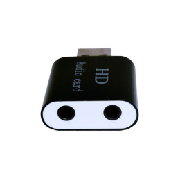 Звуковая плата Dynamode USB-SOUND7-ALU black фото 2