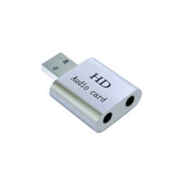 Звуковая плата Dynamode USB-SOUND7-ALU silver фото 1