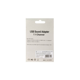 Звуковая плата Dynamode USB-SOUND7-ALU silver фото 2