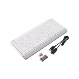 Клавіатура A4Tech FBK11 Wireless White фото 2