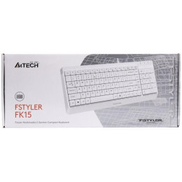Клавіатура A4Tech FK15 White фото 2