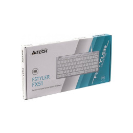 Клавиатура A4Tech FX51 USB White фото 2