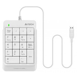 Клавіатура A4Tech K13P Fstyler Numeric Keypad White (FK13P (White)) фото 1