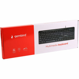 Клавіатура Gembird KB-UM-106-UA USB Black (KB-UM-106-UA) фото 2