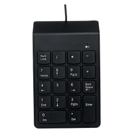 Клавіатура Gembird KPD-U-03 USB Black (KPD-U-03) фото 1