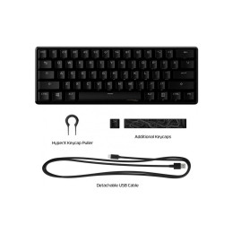 Клавіатура HyperX Alloy Origins 60 Black (4P5N0AA) фото 2