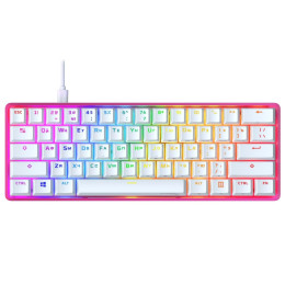 Клавиатура HyperX Alloy Origins 60 Pink (572Y6AA) фото 1