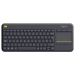 Клавіатура Logitech K400 Touch Wireless UA Black (920-007145) фото 1