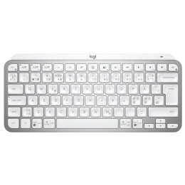 Клавіатура Logitech MX Keys Mini For Business Wireless Illuminated UA Pale Grey (920-010609) фото 1