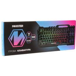 Клавиатура Maxxter KBG-UML-01-UA USB Black (KBG-UML-01-UA) фото 2
