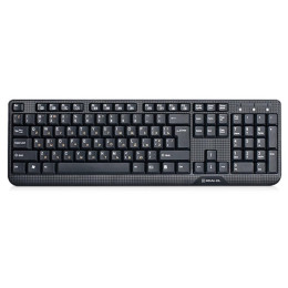 Клавіатура REAL-EL 500 Standard, USB, black фото 1
