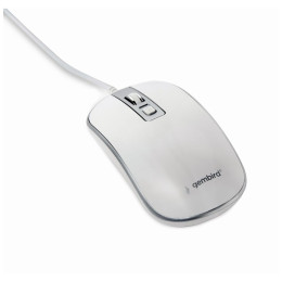 Мышка Gembird MUS-4B-06-WS USB White/Grey (MUS-4B-06-WS) фото 2