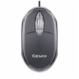 Мишка Gemix GM105 USB black (GM105Bk) фото 1