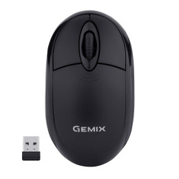 Мишка Gemix GM185 Wireless Black (GM185Bk) фото 1