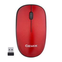 Мишка Gemix GM195 Wireless Red (GM195Rd) фото 1