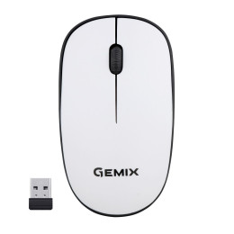 Мишка Gemix GM195 Wireless White (GM195Wh) фото 1