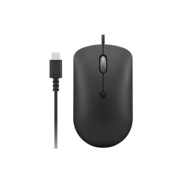 Мышка Lenovo 400 USB-C Wired Black (GY51D20875) фото 2