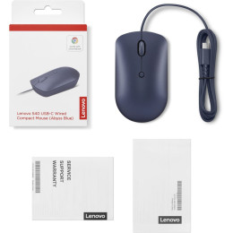 Мишка Lenovo 540 USB-C Wired Abyss Blue (GY51D20878) фото 2