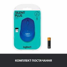 Мышка Logitech M330 Silent plus Blue (910-004910) фото 2
