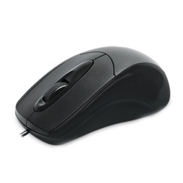 Мишка REAL-EL RM-207, USB, black фото 1