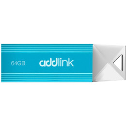 USB флеш накопичувач AddLink 64GB U12 Aqua USB 2.0 (ad64GBU12A2) фото 1